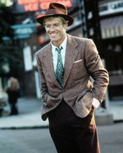 Robert Redford as Roy Hobbs in fedora hat 1984 The Natural 8x10 inch photo