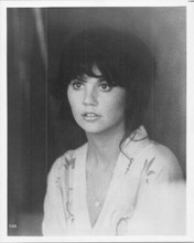 Linda Ronstadt soft focus portrait 1970's era staring at camera 8x10 inch photo