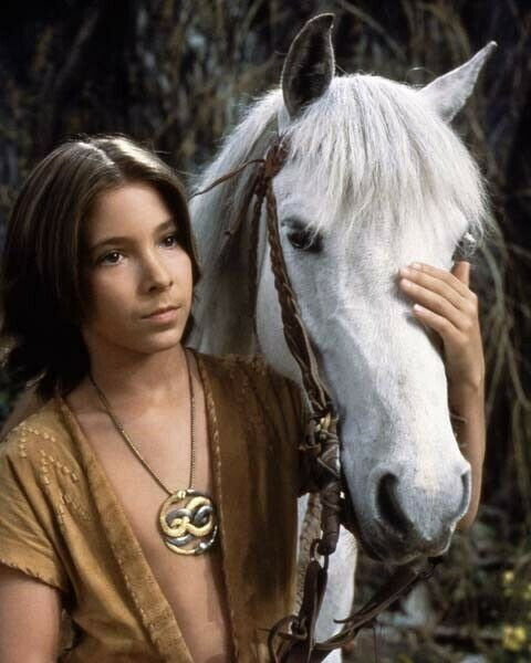 The Neverending Story 1984 Noah Hathaway As Atreyu With Artax 8x10 Inch Photo Moviemarket