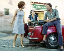 Buona Sera Mrs Campbell 1968 Gina Lollobrigida in street with car 8x10 photo