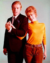 Barefoot in the Park Jane Fonda and Robert Redford hold hands smiling 8x10 photo