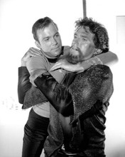 Star Trek William Shatner puts hold on alien man during fight Star Trek 8x10