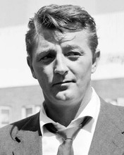 Robert Mitchum with tie loosened late 1950's portrait 8x10 inch photo