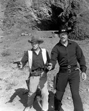 Have Gun Will Travel Bob Steele Richard Boone guns drawn High-Graders 8x10 photo