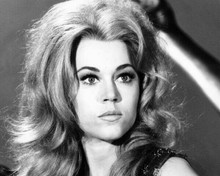 Jane Fonda pouting close-up portrait as Barbarella 8x10 inch photo