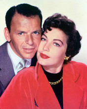 FRANK SINATRA EMBRACING AVA GARDNER RARE COLOR PHOTO