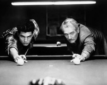 Color of Money Paul Newman Tom Cruise About To Shoot Pool 8x10 Publicity Photo