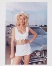 Heather Locklear sexy pose in white outfit & stetson Texas Justice 1995 TV movie