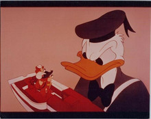 Donald Duck with Chip and Dale vintage 8x10 photo