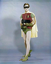 Batman TV series Burt Ward stars as Robin full length holding gadget Poster