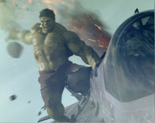 Mark Ruffalo as The Incredible Hulk on wing of airplane 8x10 photo