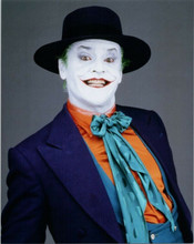 Jack Nicholas as The Joker grinning from Batman movie 8x10 photo