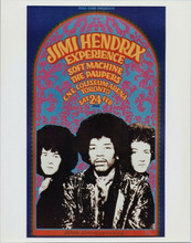 Jimi Hendrix Experience CNE Coliseum Arena Toronto 24 Feb 1968 poster artwork