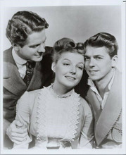 Kings Row 8x10 photo Ronald Reagan Ann Sheridan Robert Cummings studio portrait