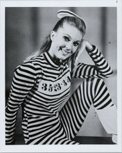 Tisha Sterling as Legs Parker in jail outfit smiling 8x10 photo Batman TV series