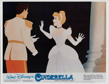 Walt Disney's Cinderella vintage 8x10 photo Prince Charming & Cinders