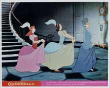Walt Disney's Cinderella vintage 8x10 photo stepmother and ugly sisters