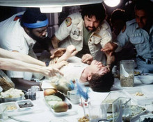 Alien 1979 Kane has terrible reaction Dallas Parker Ash look on 8x10 inch photo