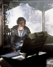 Alien 1979 Sigourney Weaver as Ripley at computer looks up in fright 8x10 photo