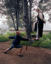 Kill Bill Uma Thurman in sword duel with Chia Hui Liu 8x10 inch photo