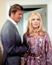 The Persuaders Roger Moore Juliet Harmer 1971 Thats Me Over There 8x10 photo