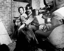 The Blues Brothers director John Landis on set setting up scene 8x10 inch photo