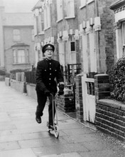 Charles Hawtrey rides scooter on London street Carry on Constable 8x10 photo
