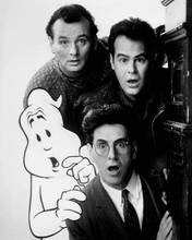 Ghostbusters Bill Murray Dan Aykroyd Harold Ramis & Mooglie 8x10 inch photo