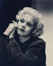 Jean Harlow legendary blonde bombshell of 1930's studio portrait 8x10 inch photo
