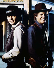 Alias Smith and Jones Pete Duel Ben Murphy back to back by saloon 4x6 photo