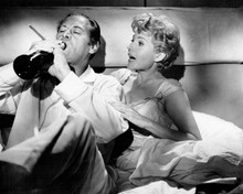 The Happy Thieves 1961 8x10 inch photo Rex Harrison & Rita Hayworth booze it up
