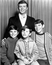 The Brady Bunch 1969 Mike Bobby Peter & Greg family portrait 8x10 inch photo
