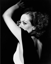 Joan Crawford 1930s iconic portrait arms raised revealing under arm 8x10 photo