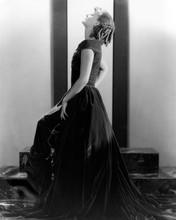 Greta Garbo hair in curls full length pose 1930 Romance 8x10 inch photo