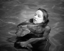 Cat People 1942 Simone Simon emerges in water 8x10 inch photo