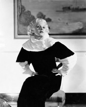 Jean Harlow Hollywood's bad girl hands on hips in black dress 8x10 inch photo