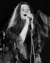 Janis Joplin holding microphone singing 1968 Hollywood Palace TV show 8x10 photo