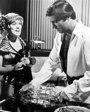 Buck Rogers in the 25th Century TV Gil Gerard serves cocktails 8x10 inch photo