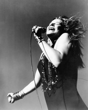Janis Joplin iconic in concert Northern California Folk-Rock Festival 1968 8x10