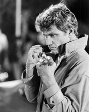 Martin Kove puts fists up as John Kreese in The Karate Kid 8x10 inch photo