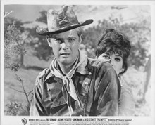 A Distant Trumpet 1964 original 8x10 photo Troy Donahue Suzanne Pleshette ride