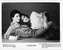 All The Right Moves 1983 original 8x10 photo Tom Cruise Lea Thompson