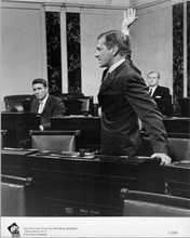 Advise and Consent 1962 original 8x10 photo Peter Lawford sits in courtroom