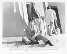 And Justice For All 1980 original 8x10 photo Al Pacino sits on court steps