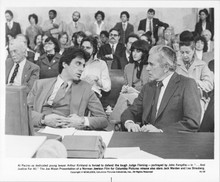 And Justice For All original 8x10 photo John Forsythe & Al Pacino in court
