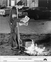 Bang The Drum Slowly original 8x10 photo 1973 Robert De Niro burns baseball phot