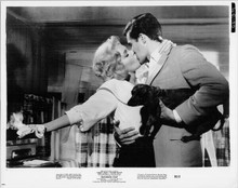 Bachelor Flat original 8x10 photo 1962 Tuesday Weld kisses Richard Beymer