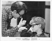 Annie Hall 1977 original 8x10 photo director Woody Allen & Jonathan Munk on set