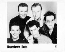 Boomtown Rats Bob Geldof and the boys 1980's original 8x10 photo promotional