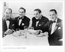 Guy Lombardo with his brothers Carmen Victor & Lebert original 8x10 photo